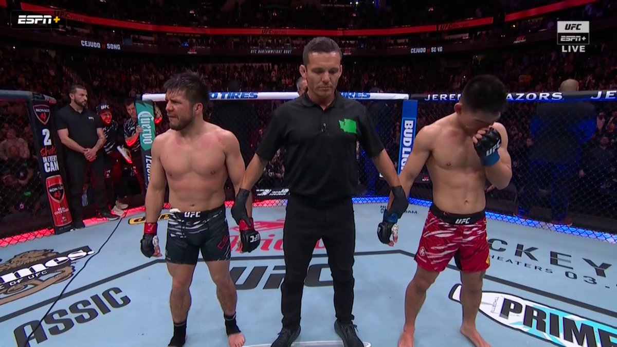 Throwback to when Henry Cejudo got fouled and said he couldn’t continue. The fight should’ve been stopped immediately, but instead Herzog forced Cejudo to start the next round so he would lose instead of the fight being a no contest. Yeah he’s guilty😭