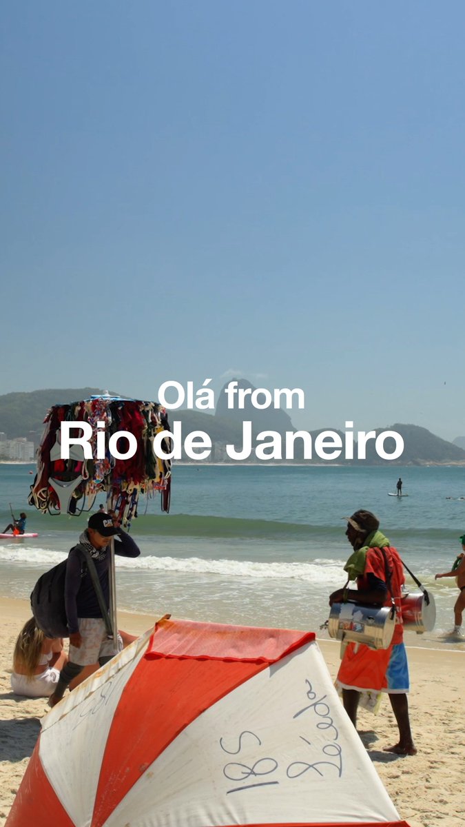 Sun, sand and beautiful surroundings - we've officially arrived in Rio for The Earthshot Summit! Where's your favourite spot to hang out in Rio? Let us know in the comments below.