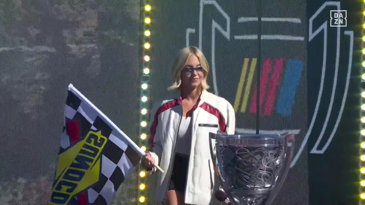 Sydney Sweeney at the NASCAR Championship in Phoenix.