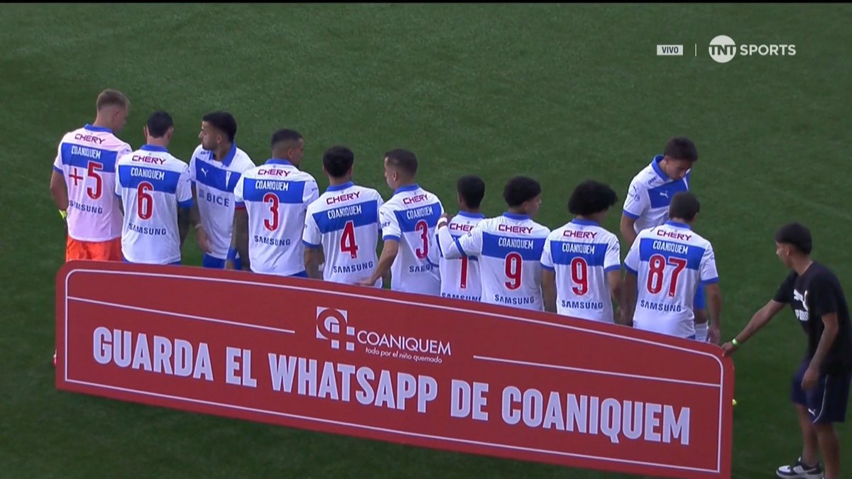 🚨⚽👏🏼 Una forma súper creativa de dar un mensaje; el número que los jugadores llevan en su espalda, es el número S.O.S. de COANIQUEM + 569 3431 9987. Guardar este Whatsapp te puede cambiar la vida.