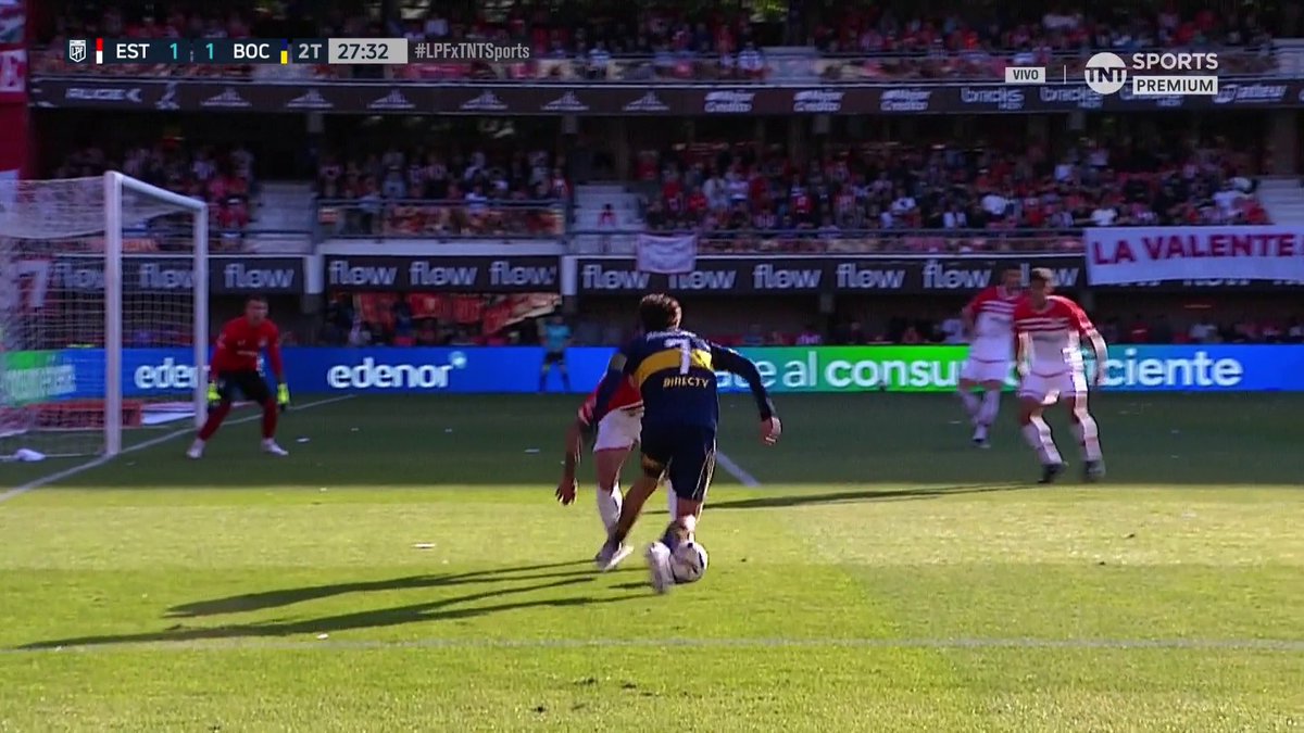 📹La JUGADA que generó #Zeballos y pudo ser el 2-1 de #Boca.