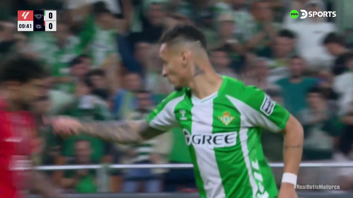 🇨🇴 ASISTENCIA de Juan Camilo ‘Cucho’ Hernández. El colombiano la puso para el 1-0 de #RealBetis ante #Mallorca, al 10’ 👀 Es la segunda asistencia del delantero en lo que va de la temporada de LaLiga