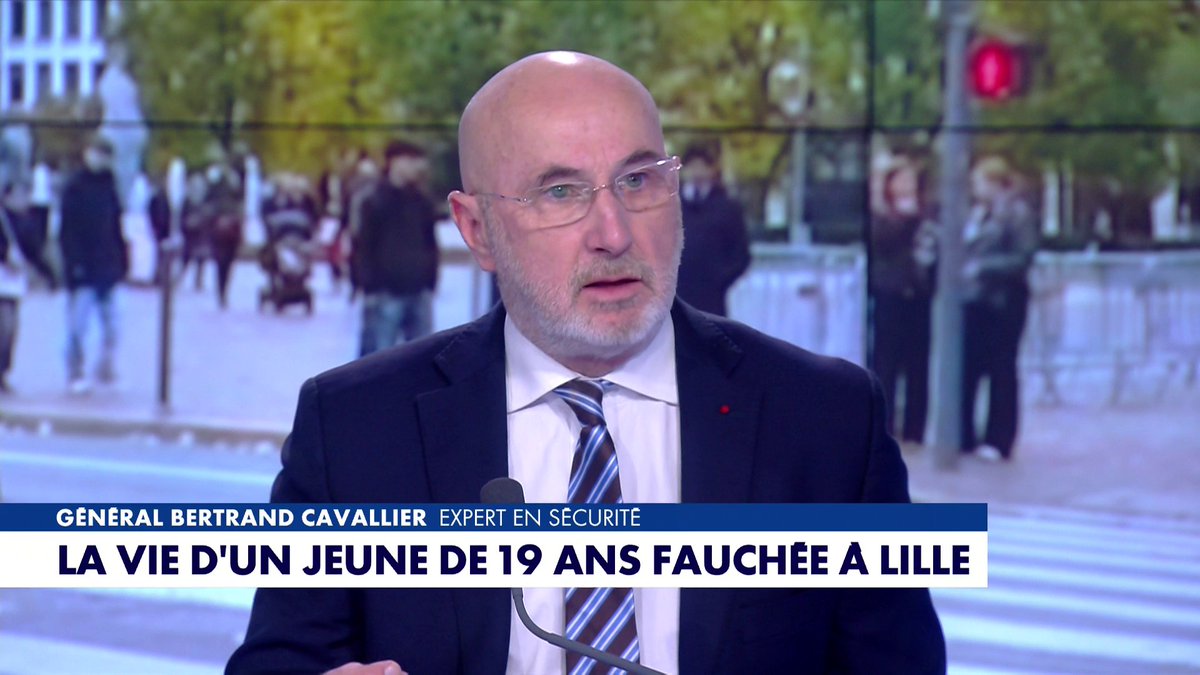 Le général Bertrand Cavallier, expert en sécurité, sur le jeune homme qui a perdu la vie à cause d'un chauffard à Lille : «Il y a un refus d'obtempérer toutes les 30 minutes»