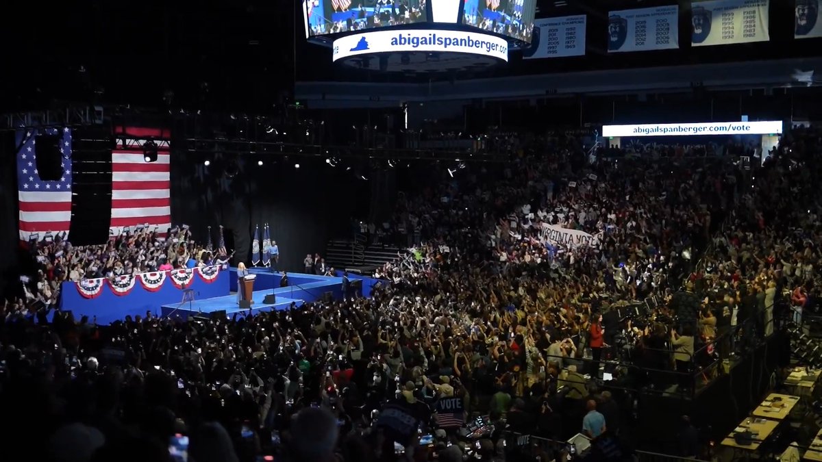 Over 7,000 Virginians joined me and President Barack Obama in Norfolk yesterday to rally for the future of our Commonwealth. This Tuesday, let's send a clear message: Virginians are ready for leadership who will put them first.