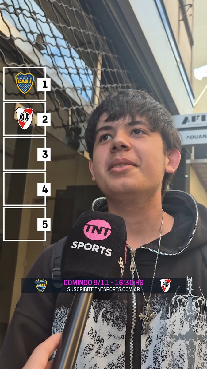 La gente ordeno los 5 grandes del fútbol argentino en la previa del superclásico 😱 Viví el Boca-River por TNT Sports Premium y disfrutalo también en HBO Max 👉 #Suscribite Link en Bio #Futbol #Boca #River #superclasico