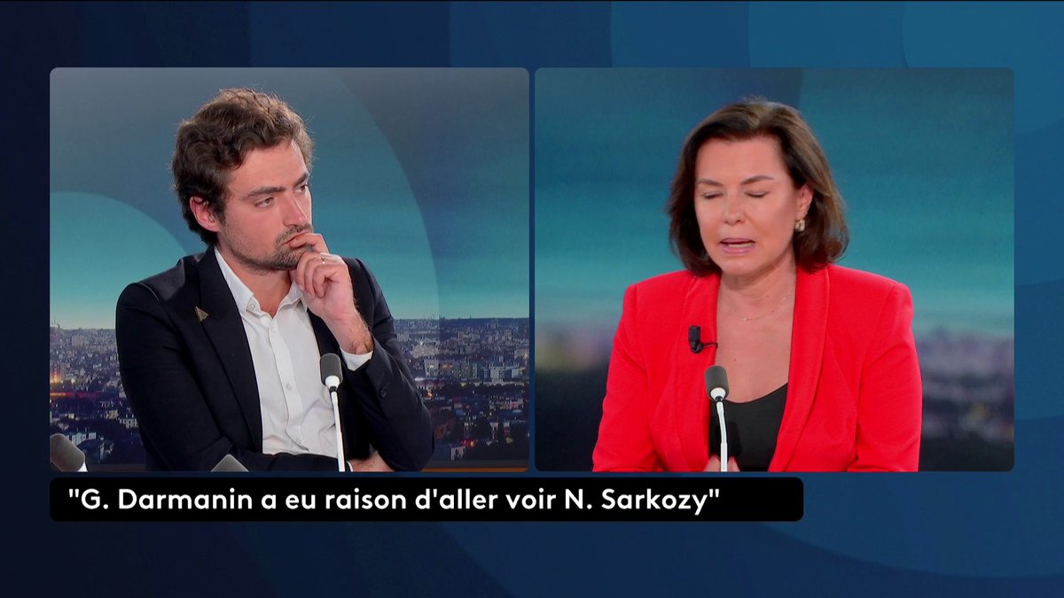 🔴 "Je ne comprends pas ce que fait Nicolas Sarkozy en prison. C'est très affectif, mais j'ai le sentiment qu'il y avait une volonté d'humiliation. C'est quelque chose qui ne grandit pas la justice", témoigne Laurence Sailliet, chroniqueuse politique. #canal16 #LePourEtLeContre