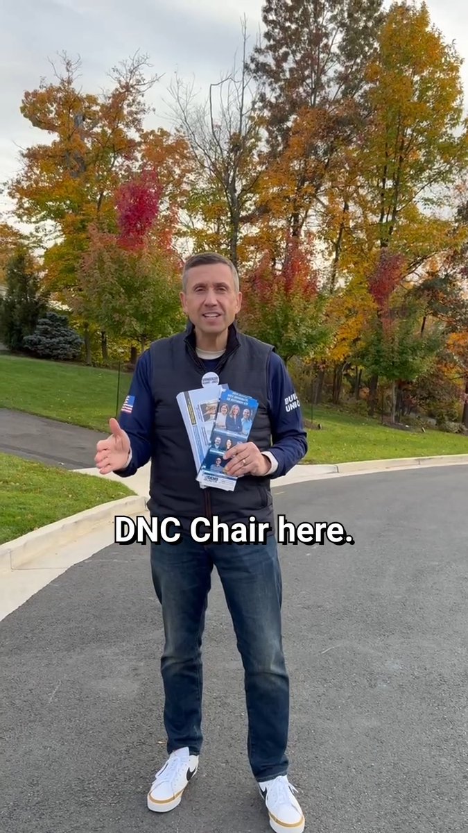 It was a beautiful day in Virginia to knock on doors and get out the vote for @SpanbergerforVA!