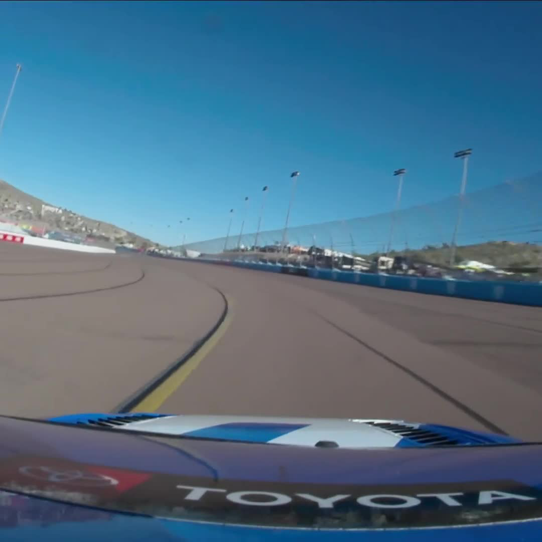 He may be leading, but the clutch issue is still a topic on Denny Hamlin's radio.