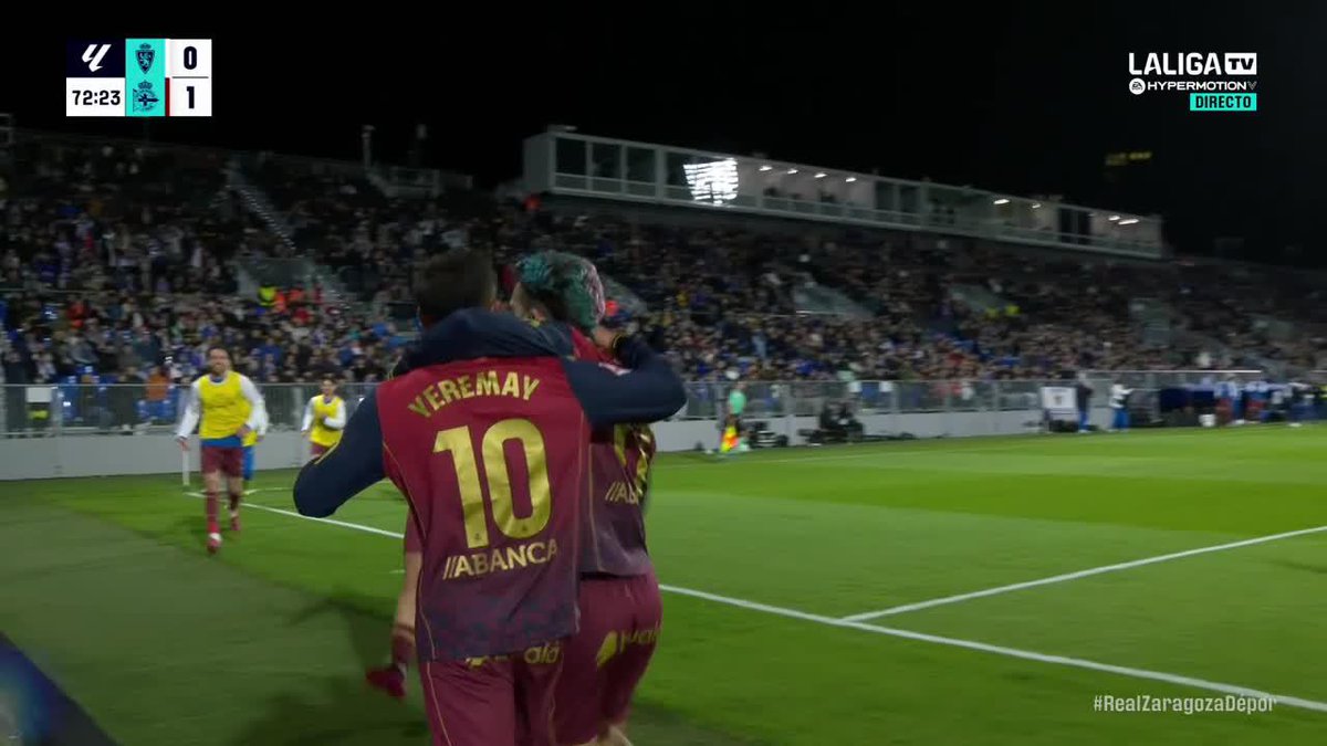 YEREMAY ESTÁ POSEÍDO. YEREMAY ES UNA LOCURA. YEREMAY ESTÁ COMPLETAMENTE LOCO. La jugada es para enmarcarla. La asistencia para ponerle en bucle. El gol es una OBRA DE ARTE 🖼️ #LALIGAHYPERMOTION