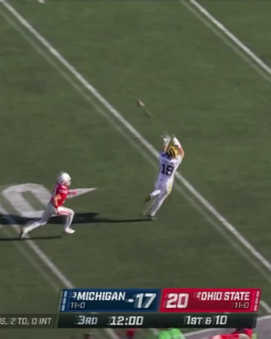 You'll recall Colston Loveland's first Michigan Football TD also came in the state of Ohio 😏