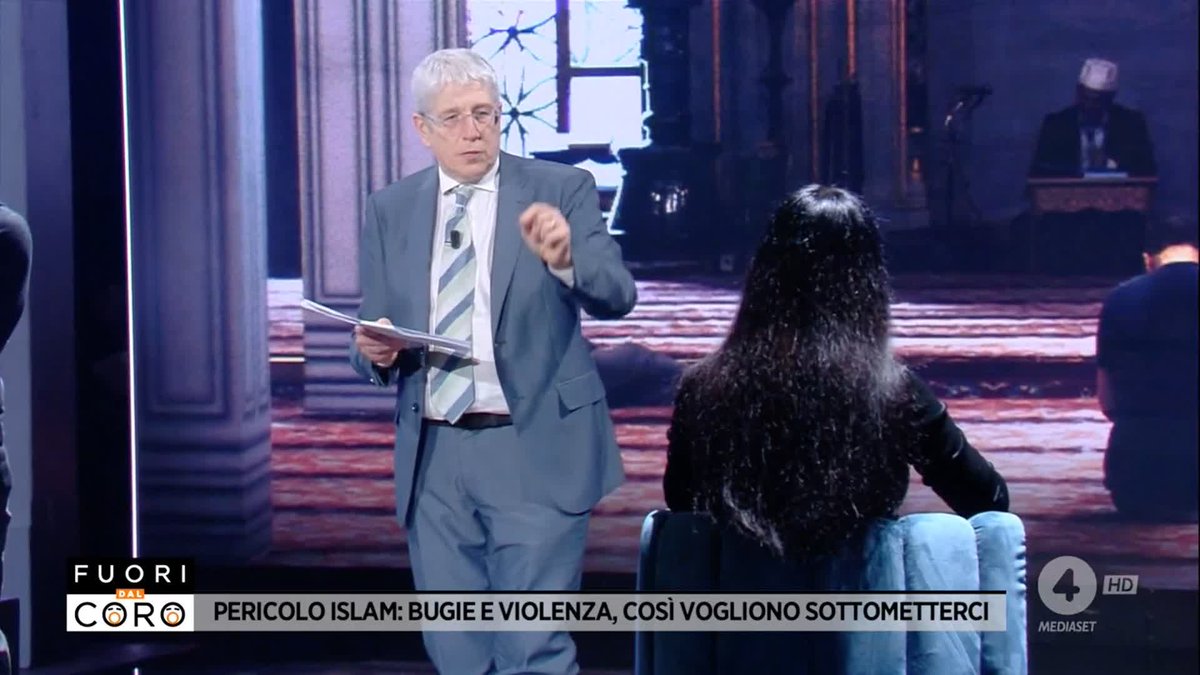 La Taqiyya, ossia la menzogna: "un ordine obbligatorio dato da Allah che dovrebbe applicare il musulmano quando vive sotto lo stato dei miscredenti per non mostrare le sue intenzioni e ingannare per fare del male". Le parole di Dyha, algerina, vittima di violenze. #Fuoridalcoro