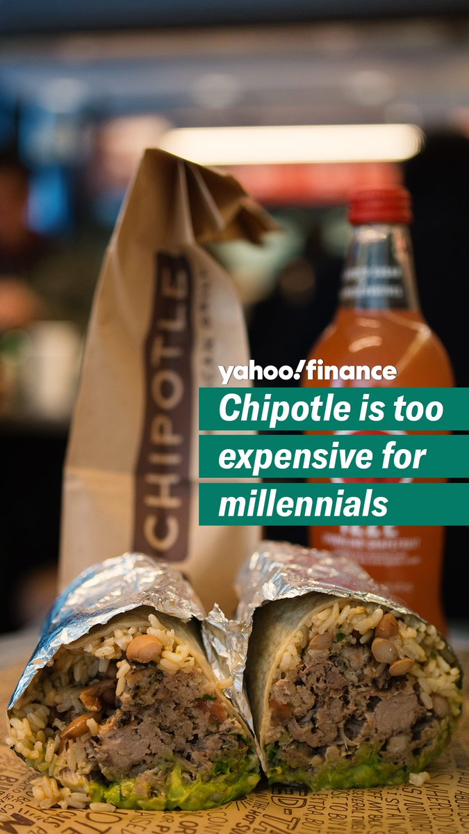 Chipotle is too expensive for millennials.