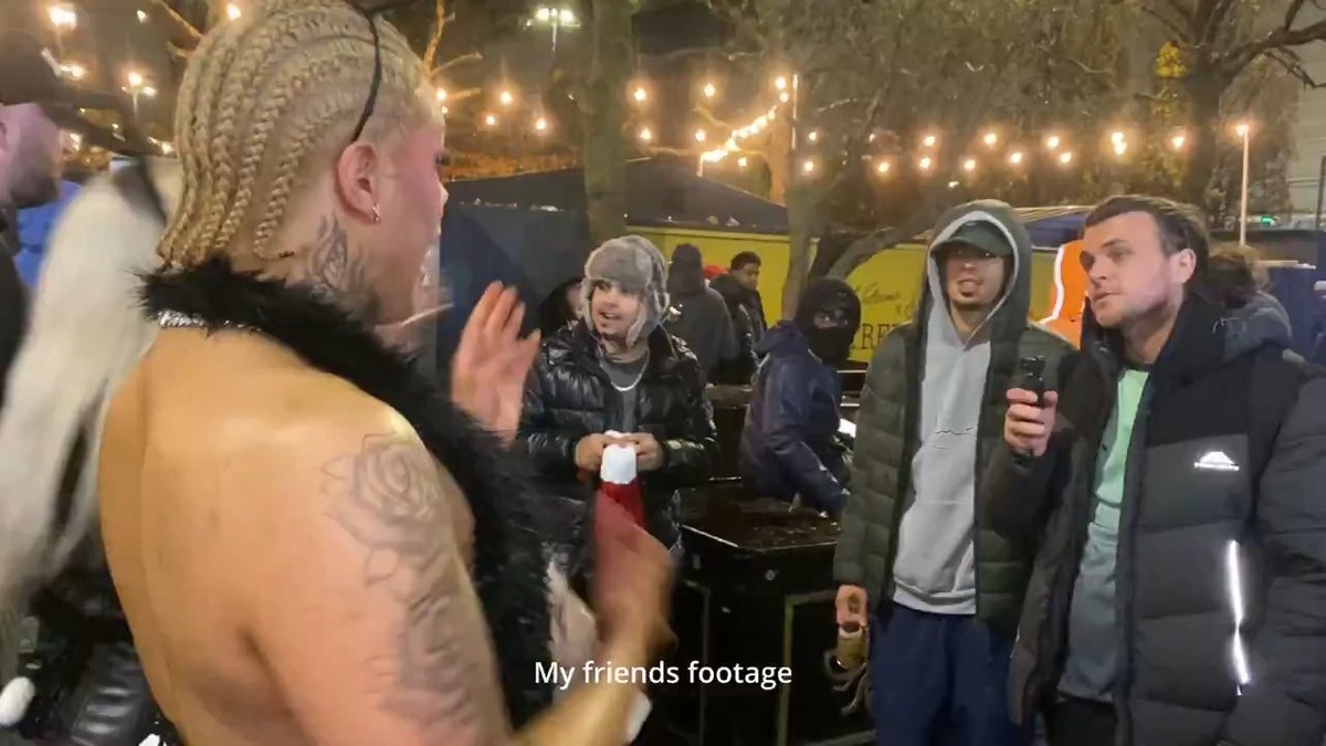 Butch tranny attacks YouTuber