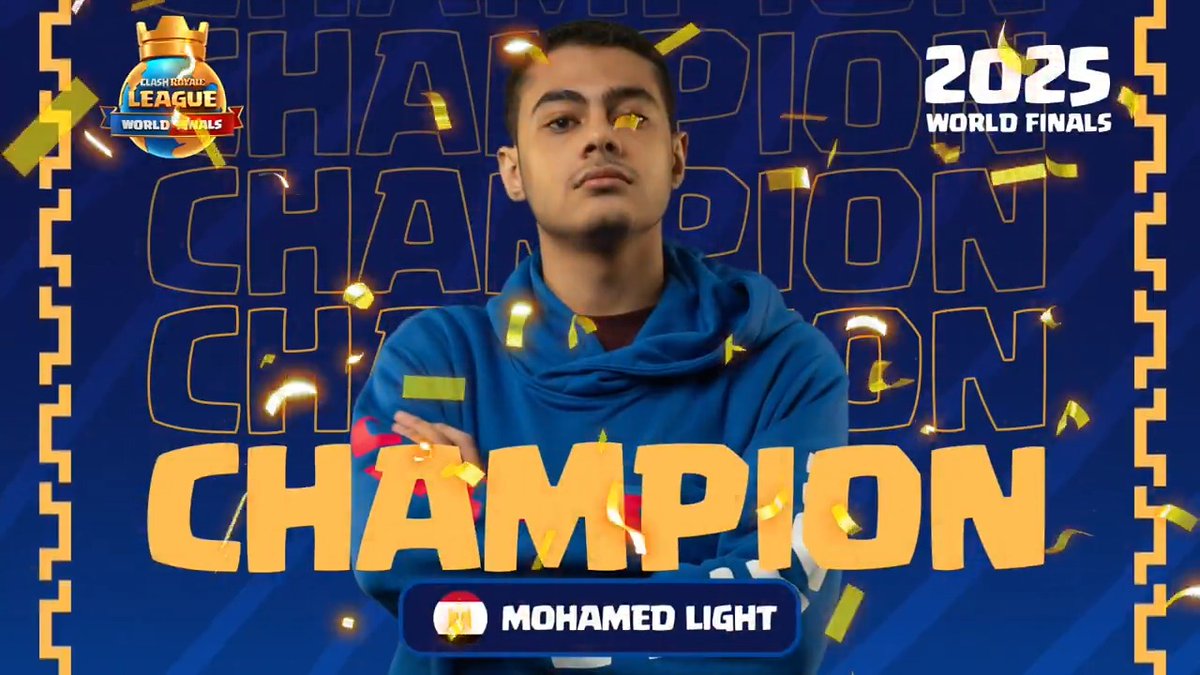 🏆 BACK TO BACK 🏆 Mohamed Light IS YOUR #CRL25 WORLD CHAMPION!