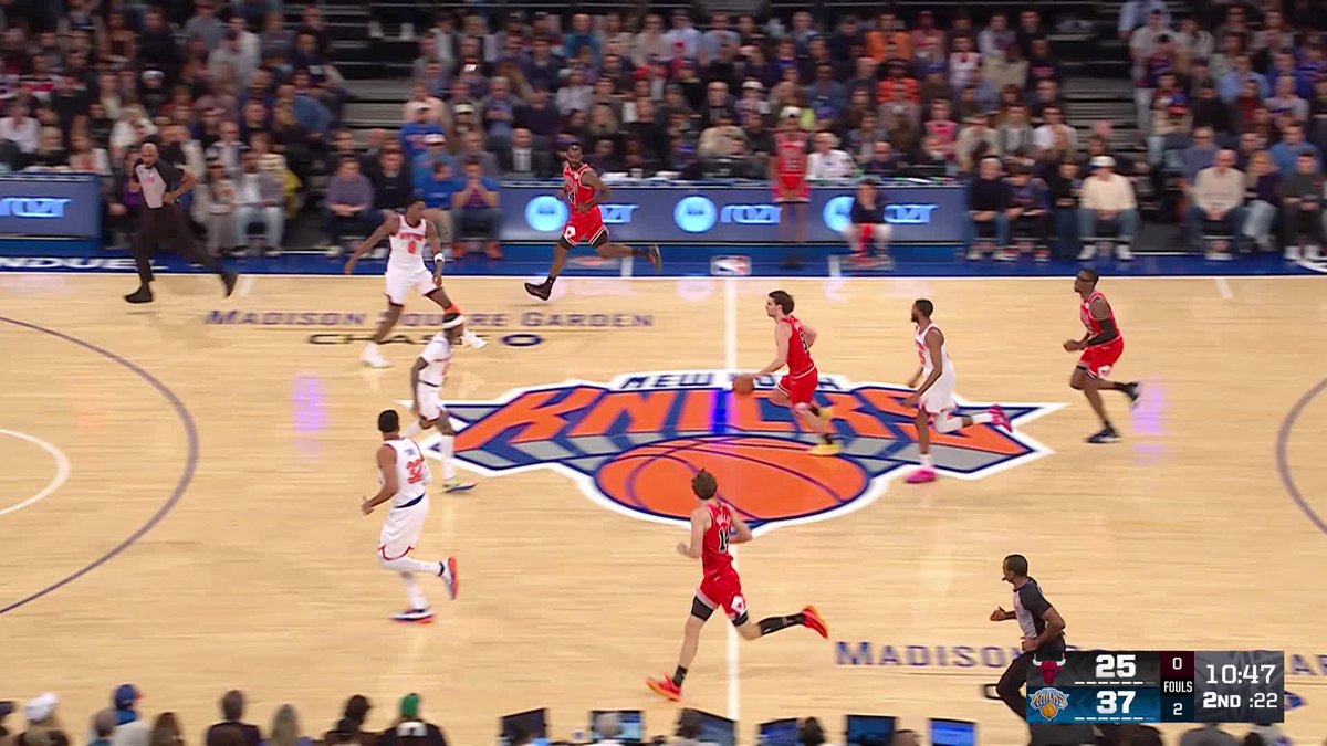 Patrick Williams &amp; Matas Buzelis hit back to back threes. #SeeRed | Chicago Sports Network