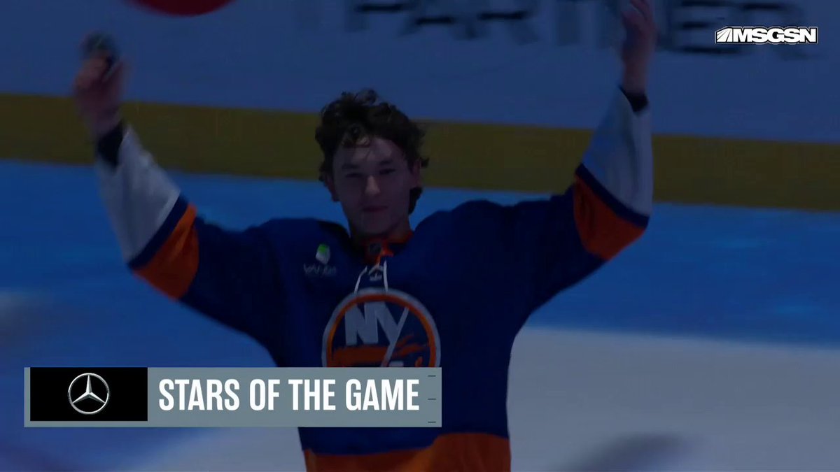 Matthew Schaefer has so much love for New York Islanders fans 💙