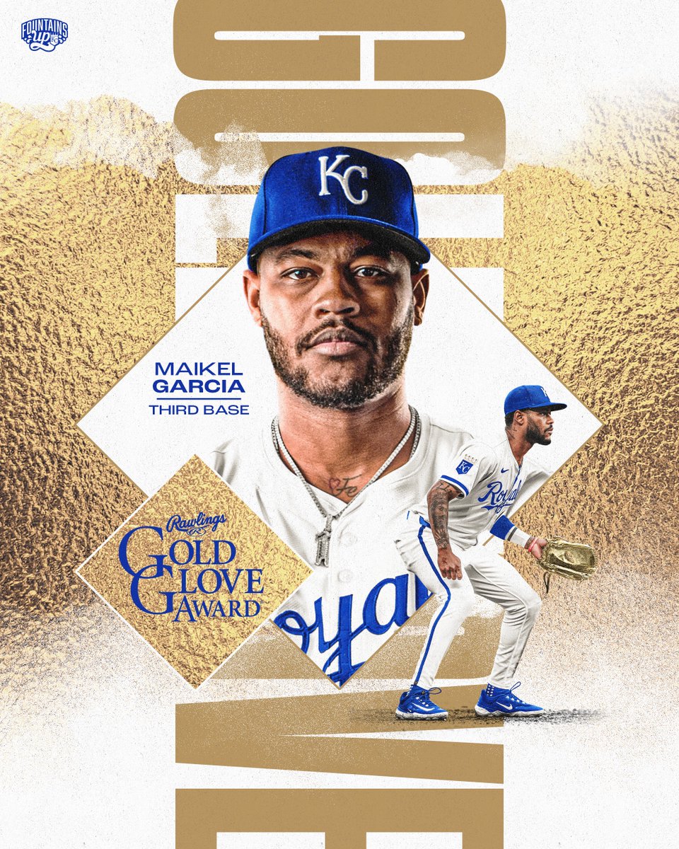 Gold for Garcia! Maikel Garcia brings home his first Gold Glove Award!