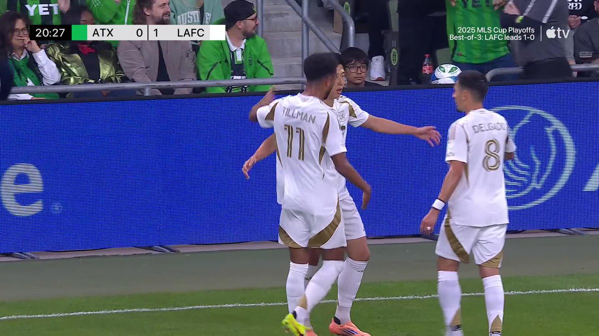 A goal Heung-min Son has scored countless times in his career, now in the MLS Cup Playoffs ๐ (via Major League Soccer)