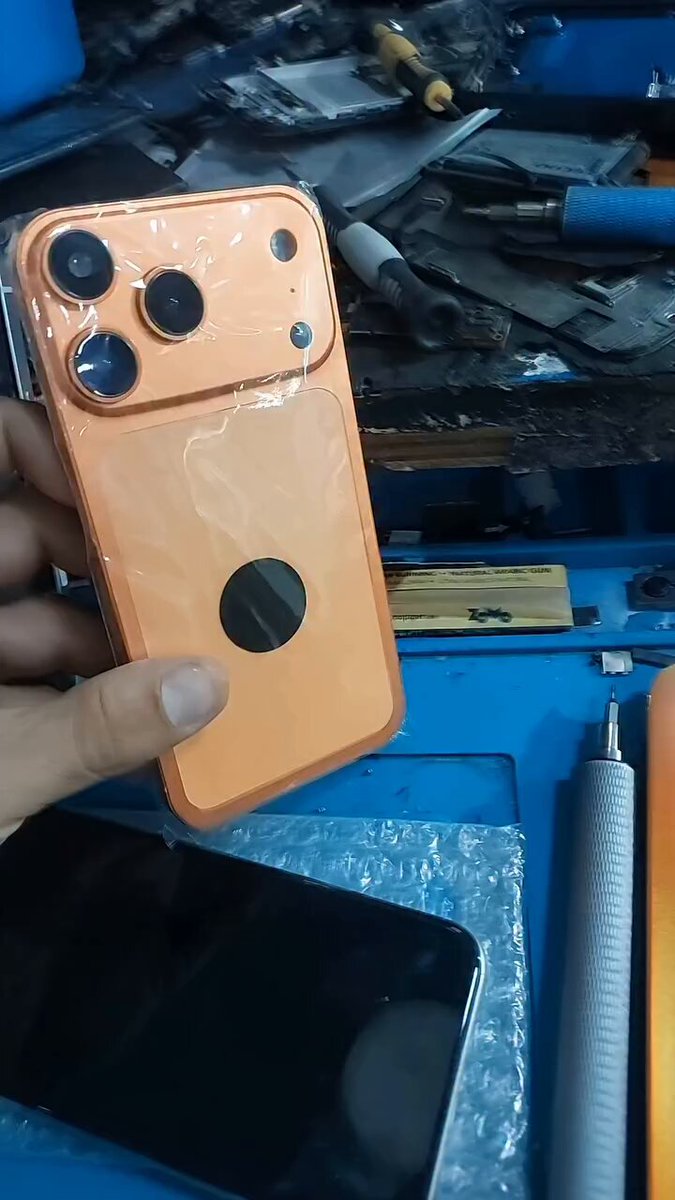 os cara vendendo a carcaça adaptadas do iphone Xr para o 17 PRO 🗣