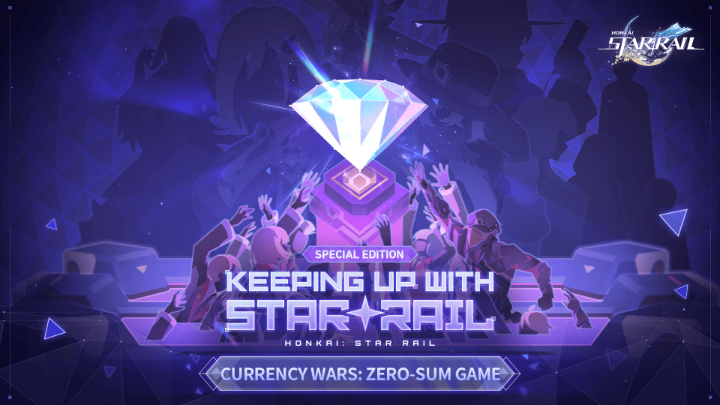 Keeping Up With Star Rail — "Currency Wars" Special Program | Honkai: Star Rail Watch Now: In the ruthless capital market, banish the lurking darkness! Stand undefeated in the fierce battleground of business! What was the most expensive thing in 2158 AE? Brilliant! Brilliant! Absolutely brilliant! The IPC Annual Fortune Banquet is waiting for you! English Voice: Owlbert — Bill Butts Jade — Faye Mata Aventurine — Camden Sutkowski Topaz — Sam Slade Screwllum — Steven Kelly The Herta — PJ Mattson Qingque — Bryn Apprill Silver Wolf — Melissa Fahn Dr. Ratio — Jordan Paul Haro #HonkaiStarRail