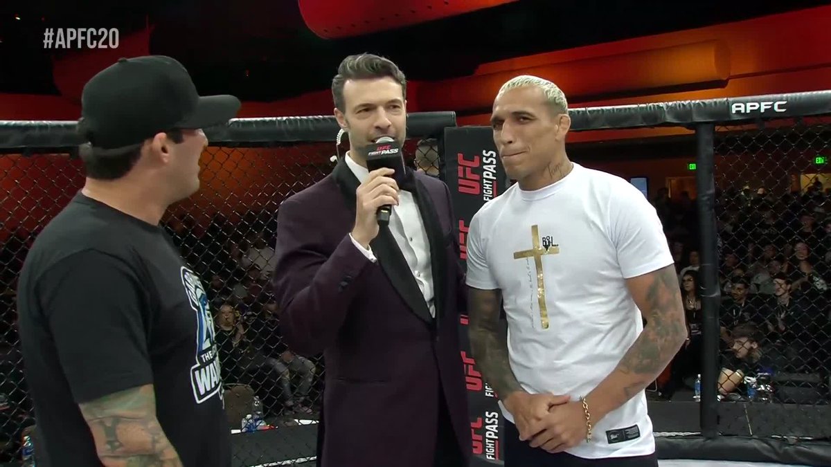 Charles wants to fight Max Holloway next for the BMF‼️