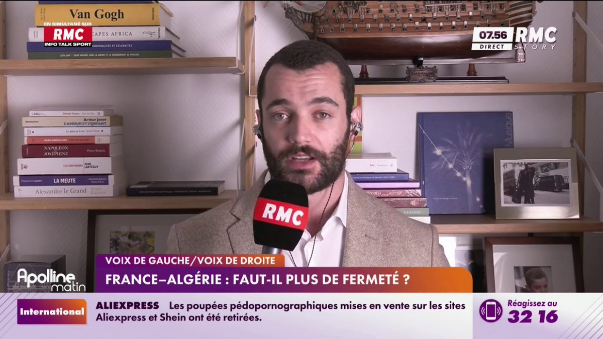🔴 Laurent Nuñez prend ses distances avec la “méthode du bras de fer” avec l’Algérie. Il estime que la ligne dure de Bruno Retailleau n’a “rien produit”. 🎙️ Pour Louis Sarkozy, "nous oscillons entre le bras de fer d’apparat et la main tremblante" #ApollineMatin