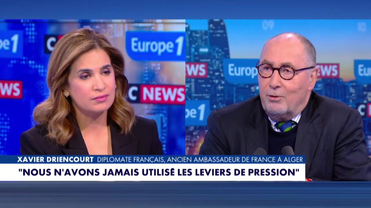 Algérie :"On craint la réaction des banlieues (...) la politique de LFI consiste à ramasser le vote des banlieues, le vote musulman" selon Xavier Driencourt #LaGrandeITW #Europe1