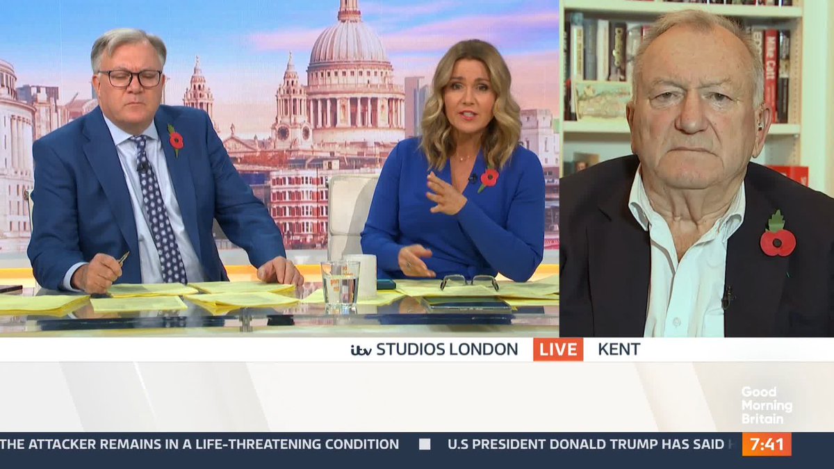 The Transport Secretary has confirmed the member of train staff injured while trying to protect passengers during the mass stabbing on Saturday is in a critical but stable condition. Andy Trotter worked for the British Transport Police for 10 years.