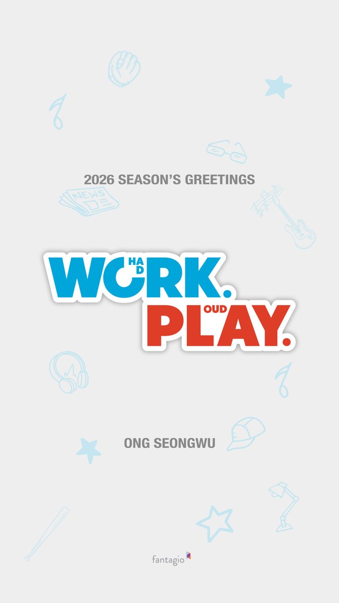 [🎬] 2026 ONG SEONGWU SEASON’S GREETINGS <WORK HARD, PLAY LOUD> TEASER ▶️ 📍 PRE-ORDER OPEN 2025. 11. 05. 3PM(KST) #옹성우 #ONGSEONGWU #2026SEASONSGREETINGS #WORK_HARD_PLAY_LOUD