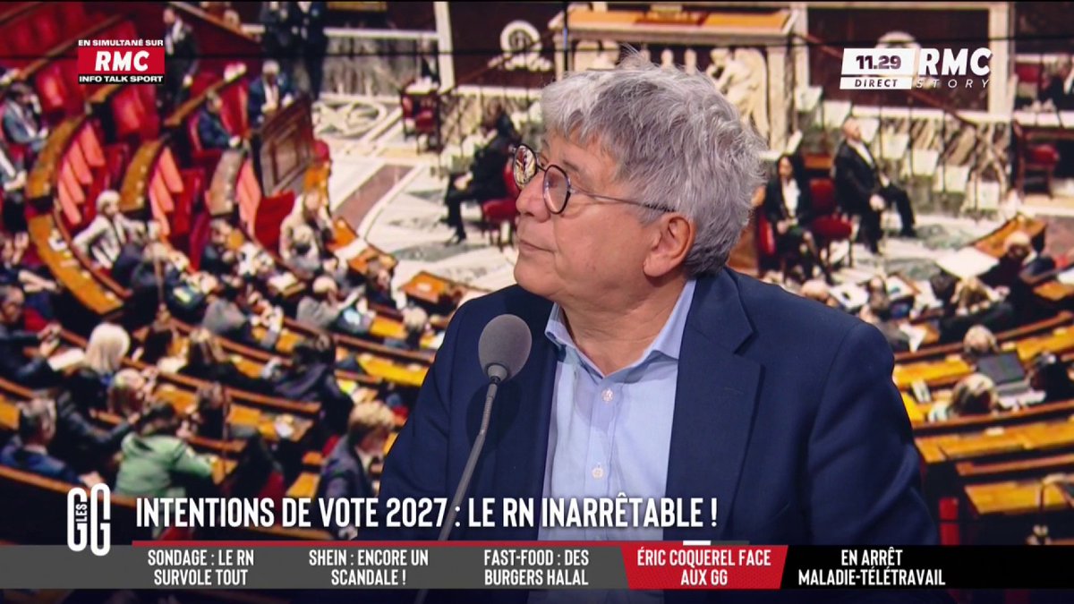 🎙️ Un second tour Jean-Luc Mélenchon face au RN en 2027 : "C'est le scénario le plus probable", selon Eric Coquerel. #GGRMC