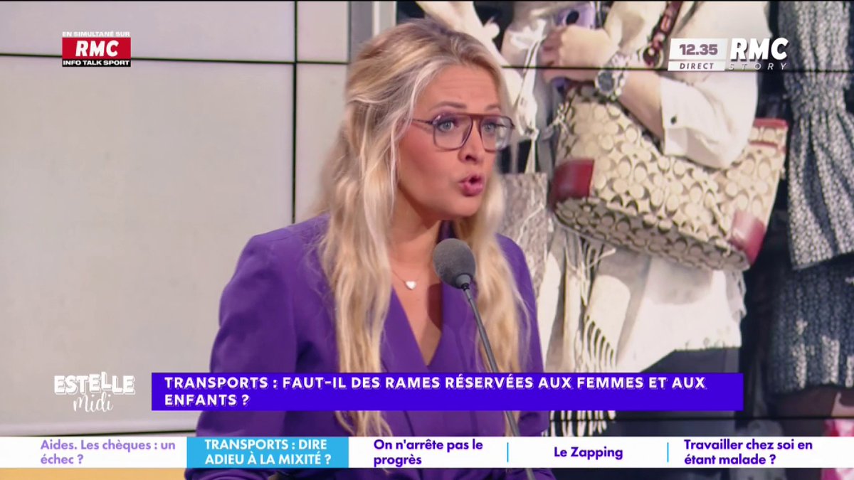 🚇 Faut-il des rames réservées aux femmes ? 🎙️ Carine Galli : "C'est une bonne solution ! Quand je prenais le métro j'étais stressée, je me suis retrouvée face à des mecs qui se masturbaient... C'est un recul évident mais on en est réduit à ce genre de décision !" #EstelleMidi
