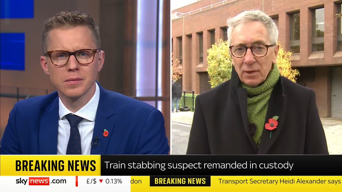 Anthony Williams, 32, from Peterborough, has been remanded in custody at Peterborough Magistrates' Court following an attack on the Doncaster to London King's Cross LNER service on Saturday evening. Sky’s Martin Brunt has the latest on what happened in court today
