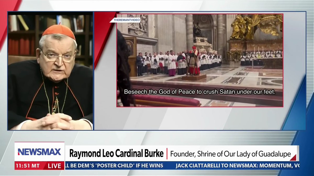 NEW INTERVIEW: Cardinal Raymond Burke says that the forces of evil are on a rampage in the world, even within the Church.