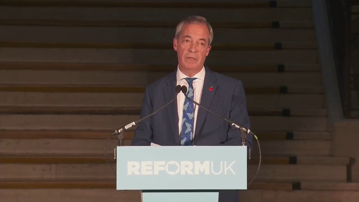 Nigel Farage: "We will become the most pro-business, pro-entrepreneurship government that has been seen in this country in modern times."