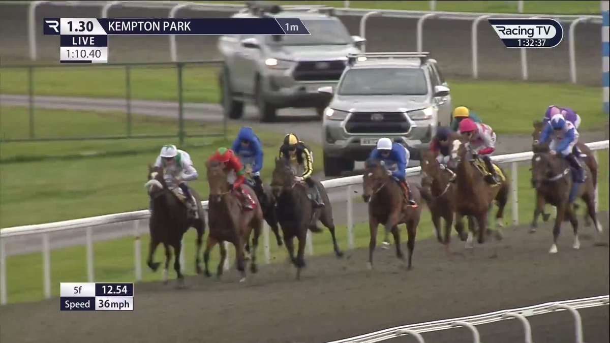 Impressive 👀 Nation's Hope (Ghaiyyath) is a half-brother to Nations Pride and looks a nice one on debut for James Doyle, Charlie Appleby and Godolphin Kempton Park Racecourse