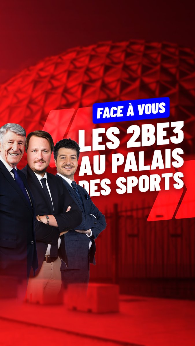 Les 2Be3 au Palais des Sports le 25 novembre ? 🎟️ Réservez vos places :