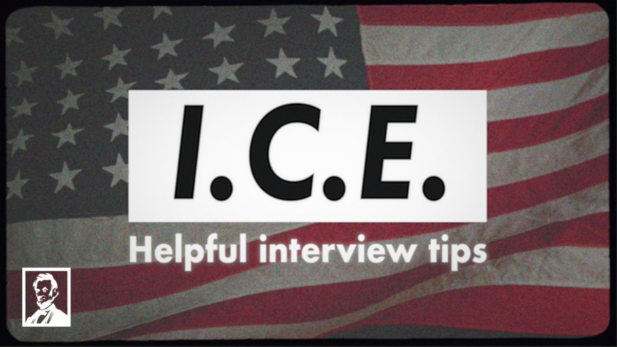 Applying for a job at I.C.E.? Here are some tips to help nail your interview!