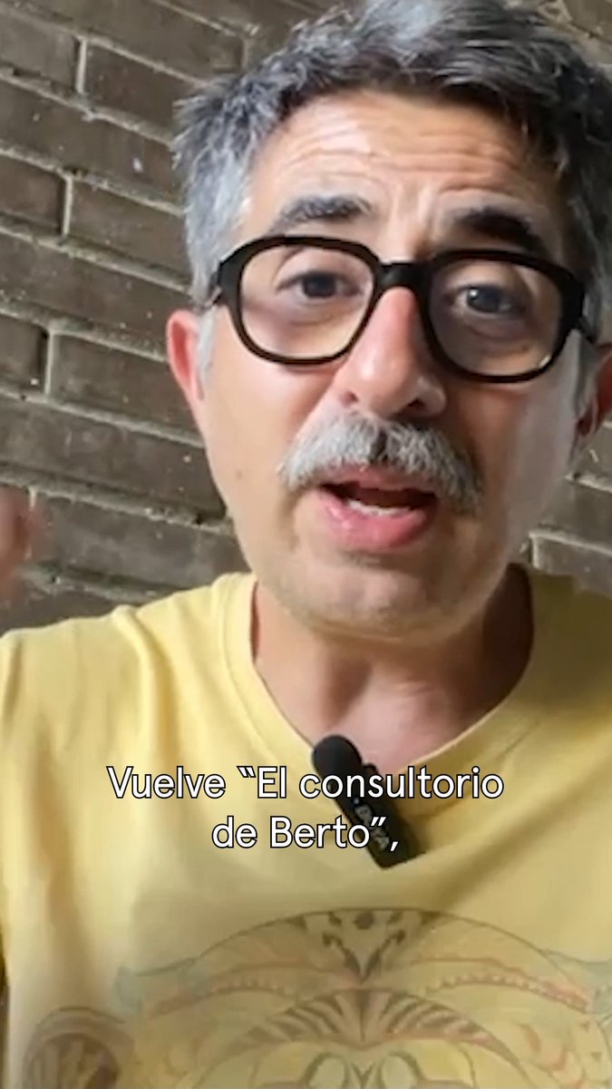 Vuelve 'El consultorio de Berto' (Berto Romero) en Movistar Plus+ con la tercera temporada. Ya puedes enviar tus consultas al +34 606373058.
