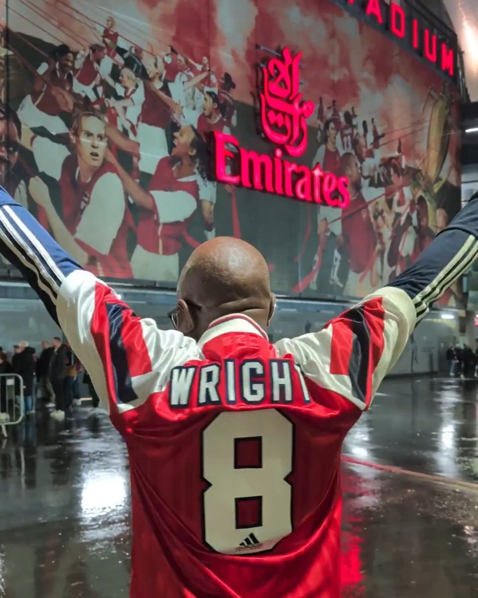 A true Arsenal great. What Wrighty means to us all 🫶