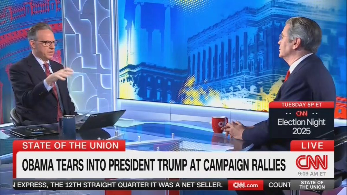 Bessent claims Trump throwing a Gatsby themed Halloween party at Mar-a-Lago while SNAP benefits are set to run out isn't in poor taste because Obama played golf as president