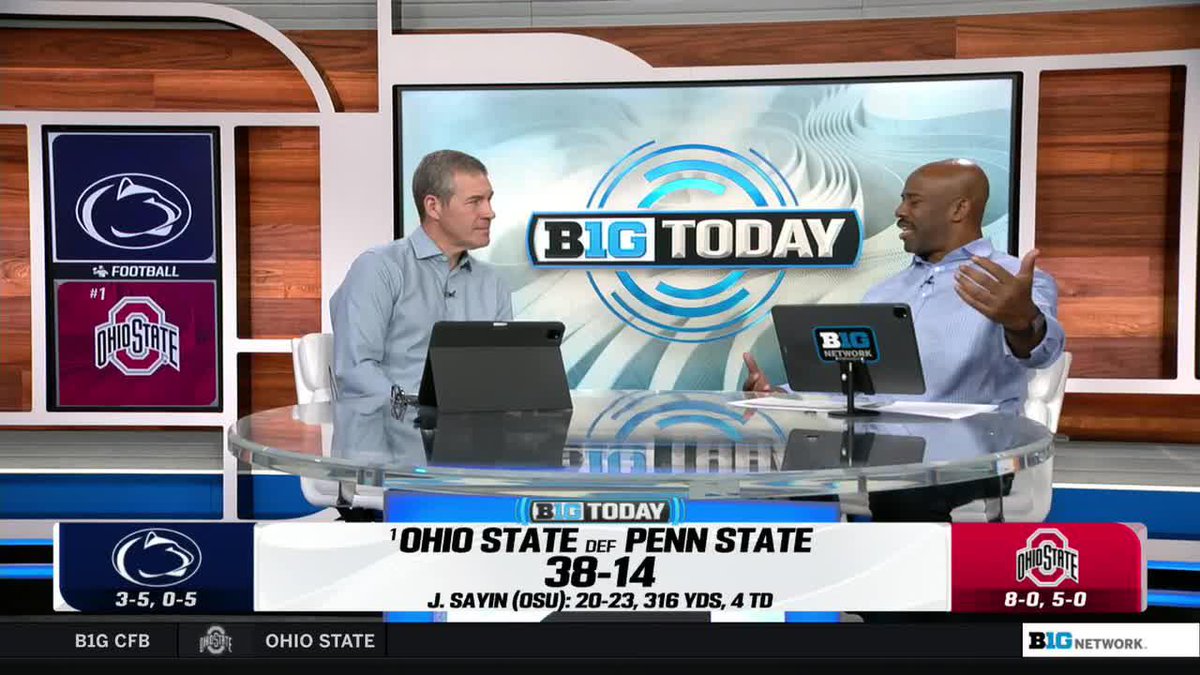 "This is a better team than last year." ๐ฃ๏ธ Howard Griffith on defending national champ and No. 1 Ohio State Football #B1GToday