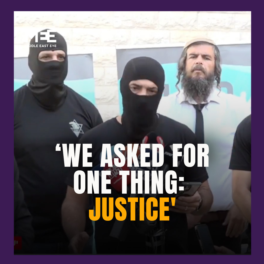 “We will not be silent. We will keep fighting for justice, for ourselves" Wearing face masks, a group of soldiers accused of sexually assaulting a Palestinian detainee at Sde Teiman prison held a press conference on Sunday, calling for "justice" in the court case against them.