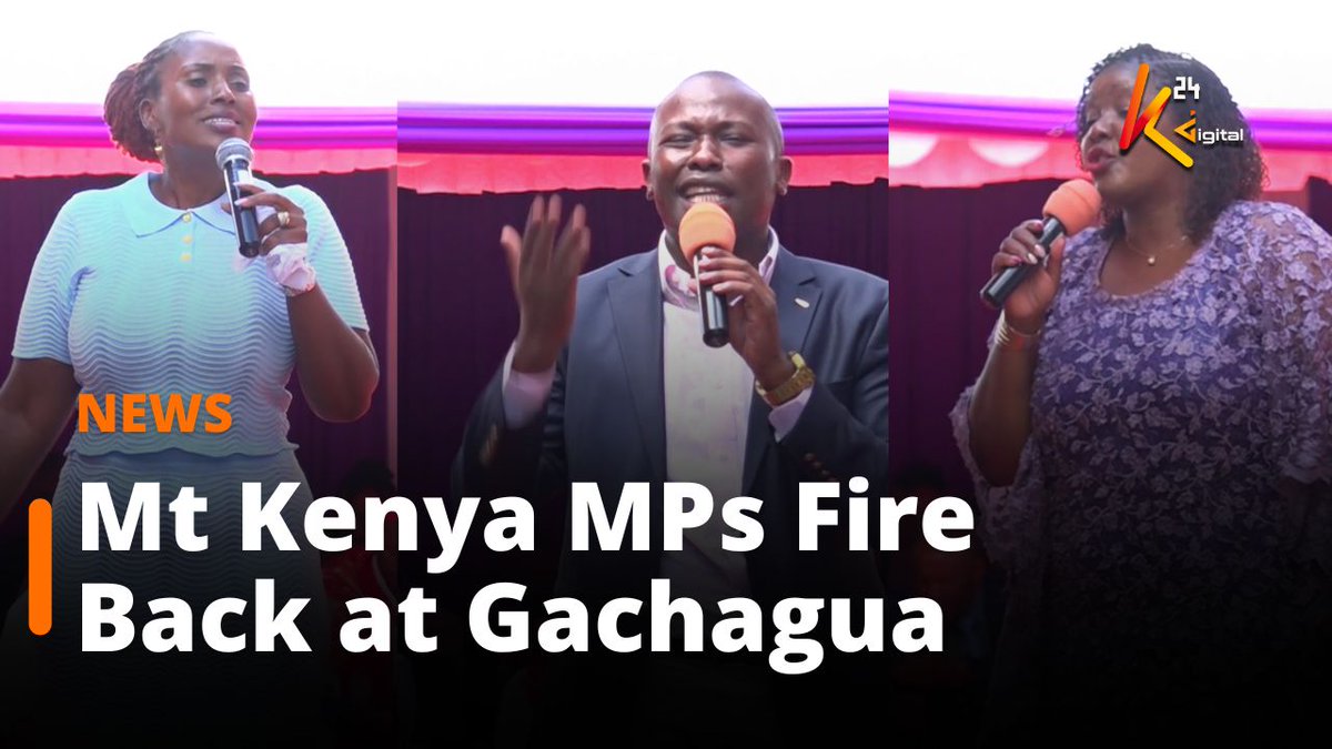 Mt Kenya Leaders Hit Back at Gachagua Over ‘Low-Calibre MPs’ Remarks