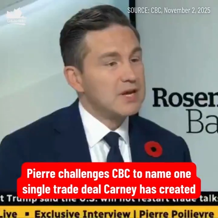 CBC was trying to defend Carney. It didn't go too well. 😂