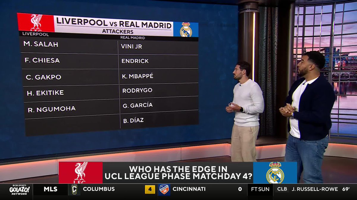 "This guy alone, I don't need anything else." ⭐ Who has the better attack? Liverpool or Real Madrid? 🤔 @NicoCantor1 and Troy Deeney make their choice.