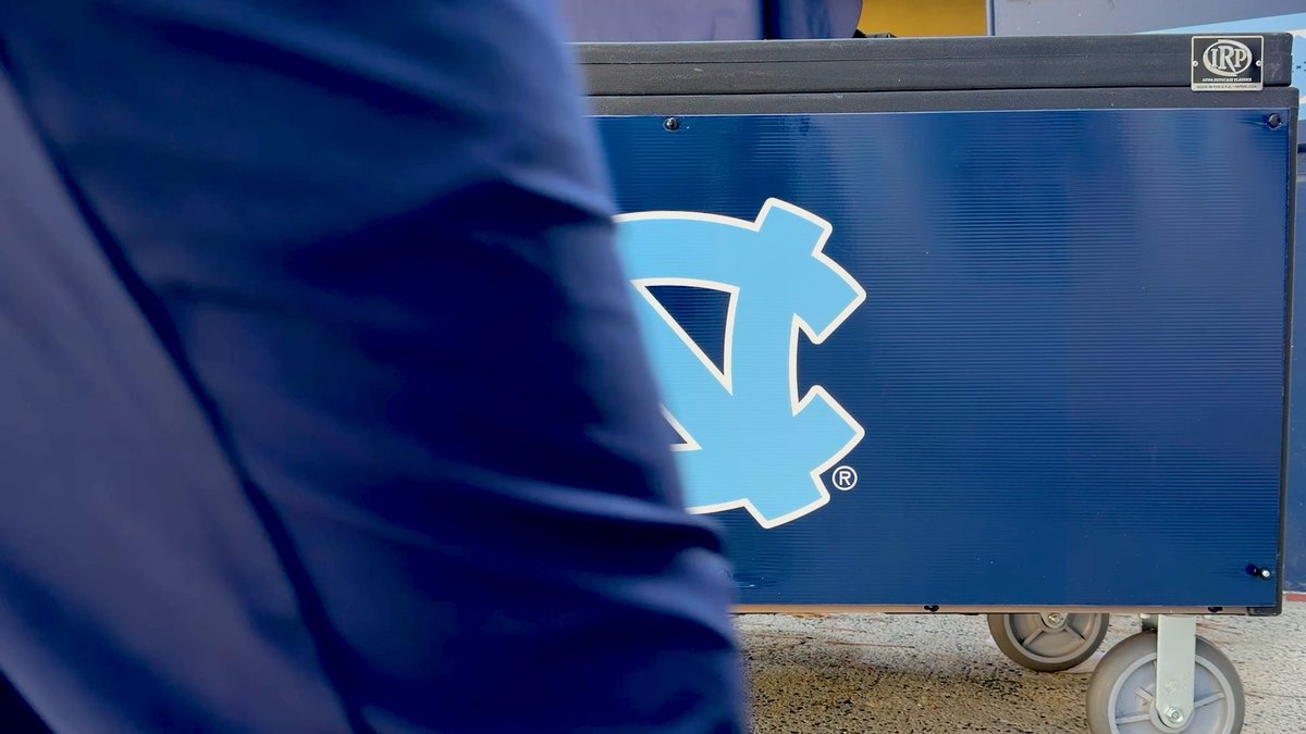 The interlocking NC logo has represented the people of NC for centuries, a symbol stitched into our history and carried forward by generations of Tar Heels. #UNC continues to lead NC forward through discovery, partnership and opportunity — First. And For All.
