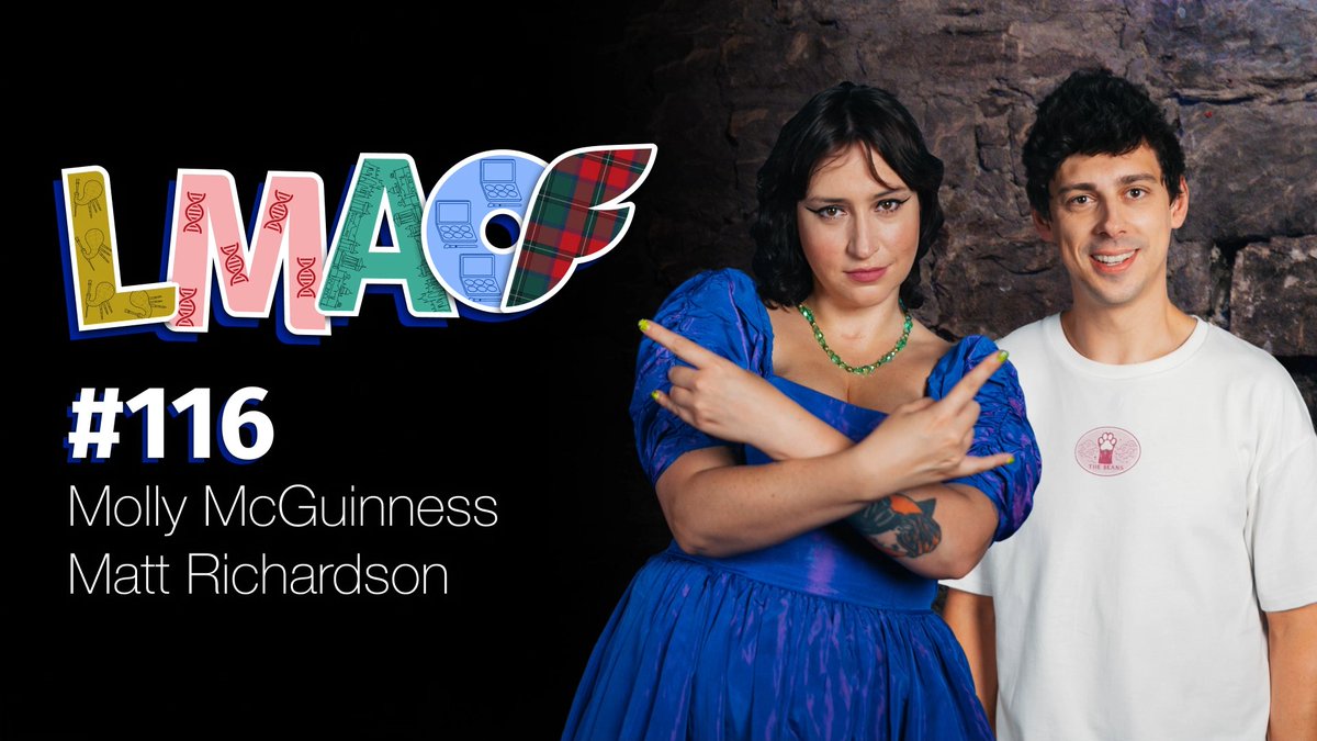 I see funny people 👇 So will you on #LMAOF with Matt Richardson &amp; @MollMcGuinness! Watch FREE: