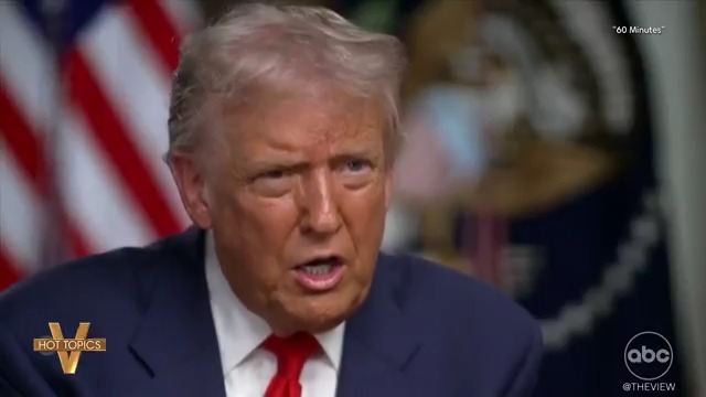 TAKEAWAYS FROM PRES. TRUMP’S ‘60 MINUTES’ INTERVIEW: From ICE raids to the government shutdown, 'The View' co-hosts share their takeaways from the president's interview on Sunday night.