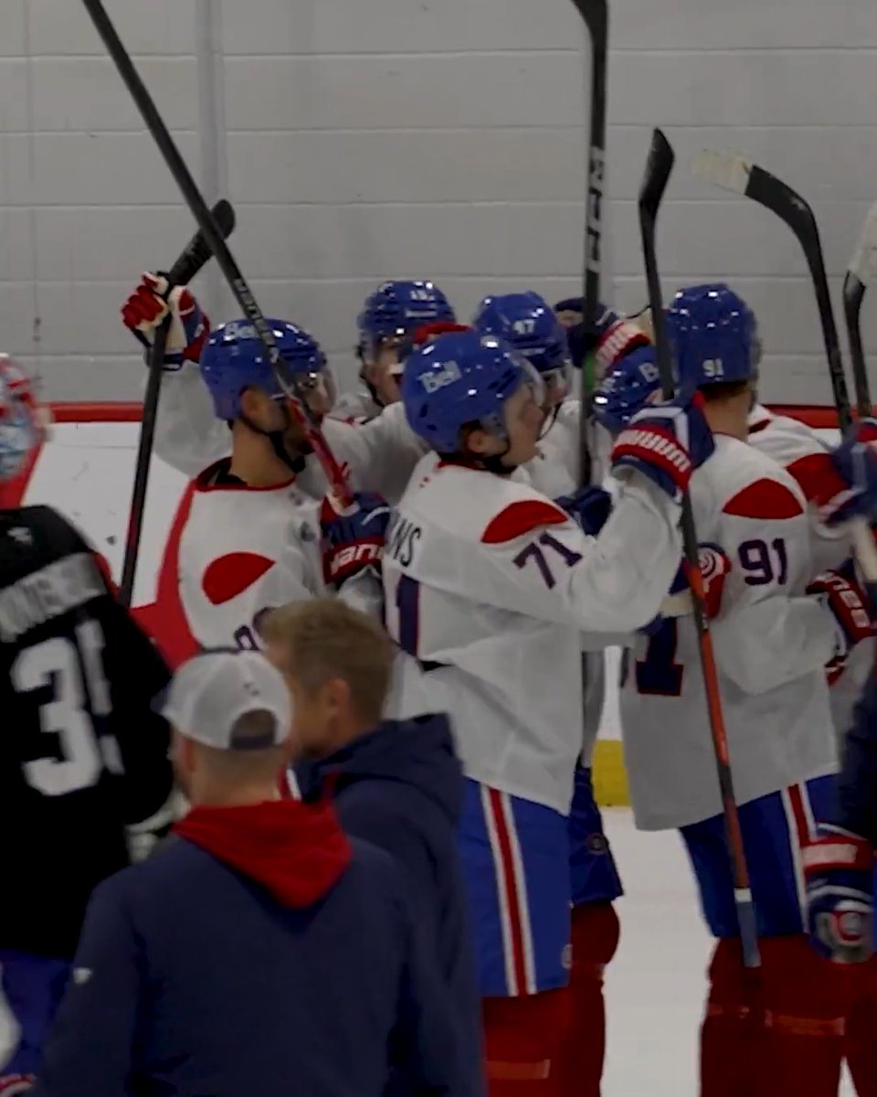 Vous croyez qu'ils s'amusent? Think they're having any fun? #GoHabsGo