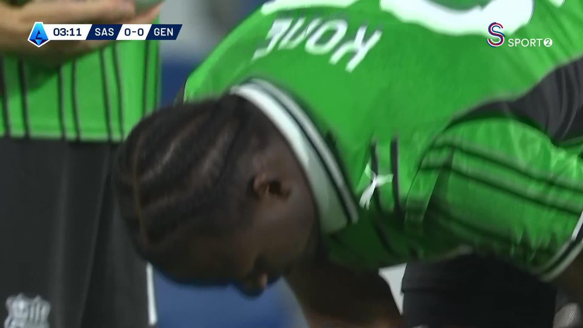 👀Sassuolo-Genoa karşılaşmasının ilk sarı kartı 3. dakikada çıktı.